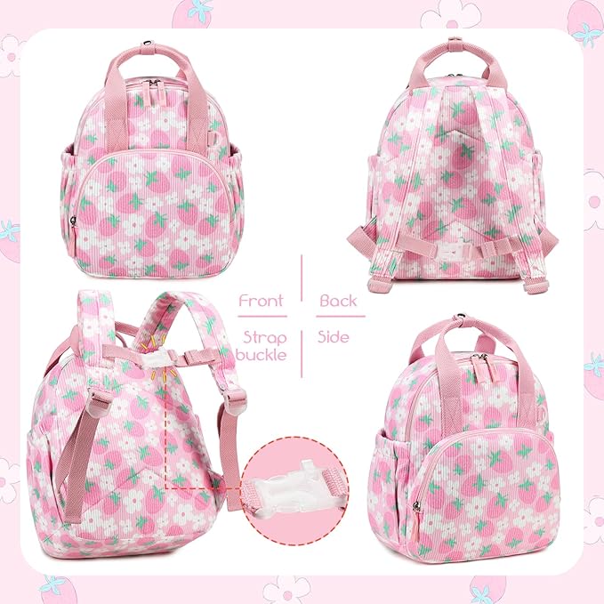 Bluboon Toddler Backpack for Girls Boys 2-4 Cute 12" Preschool Kindergarten Backpacks Kids Daycare Bags School Trave, toddler girl gifts, 2 3 4 Year Old Girl Gifts