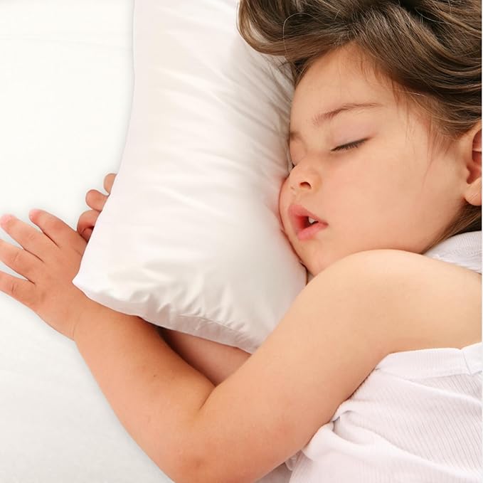 Mulberry Park 19 Momme Silk Pillowcase for Kids & Toddlers - Prevents Bed Head & Frizz, Gentle on Delicate Skin & Hair - Grade 6A Pure Mulberry Silk - 13" x 19" / Natural White