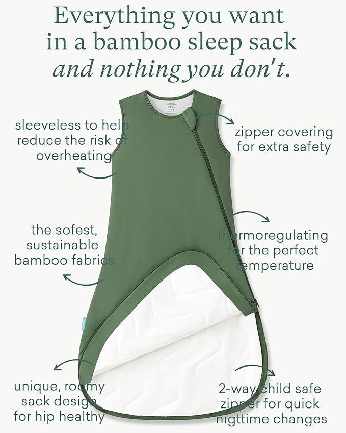 PurComfy Extra-Long Toddler Sleep Sack, Premium Bamboo Viscose Warm Sleeping Bag Supersoft 1.0 TOG Wearable Blanket 3T-4T-5T