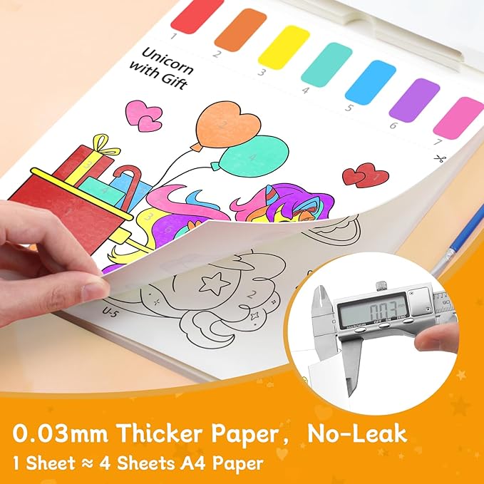 PERRYHOME Paint with Water Coloring Books for Kids,Mess Free Toddler Watercolor Painting Set,Dinosaur Arts and Crafts Toys-Birthday Christmas Gifts for Toddlers Girls Ages 3 4 5 6 7 8