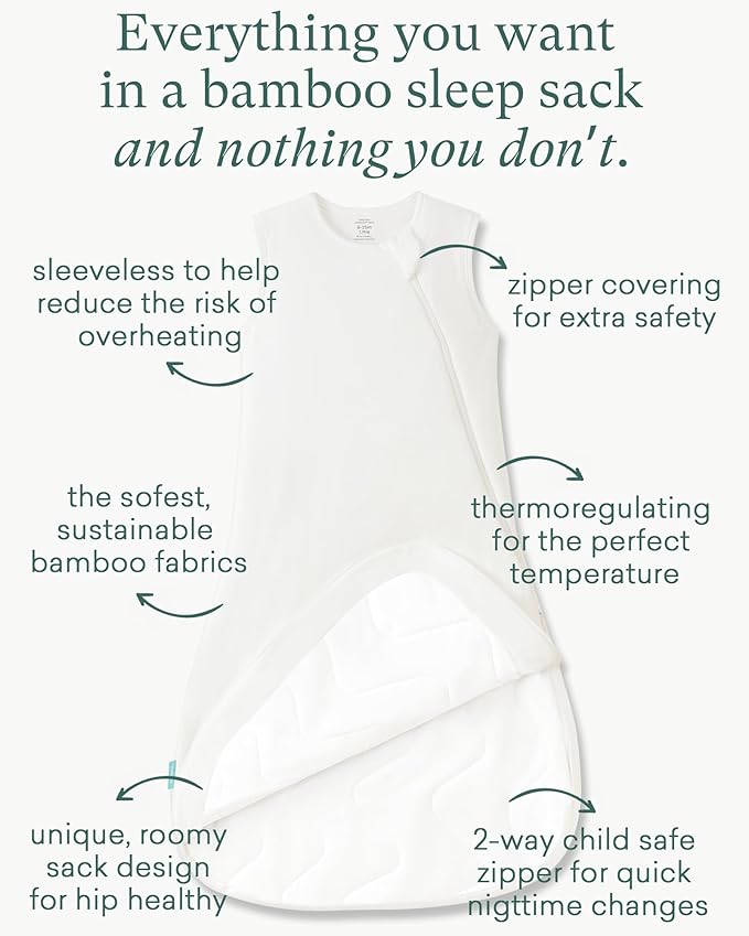 PurComfy Extra-Long Toddler Sleep Sack, Premium Bamboo Viscose Warm Sleeping Bag Supersoft 1.0 TOG Wearable Blanket 3T-4T-5T