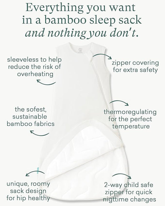 PurComfy Extra-Long Toddler Sleep Sack, Premium Bamboo Viscose Warm Sleeping Bag Supersoft 1.0 TOG Wearable Blanket 3T-4T-5T
