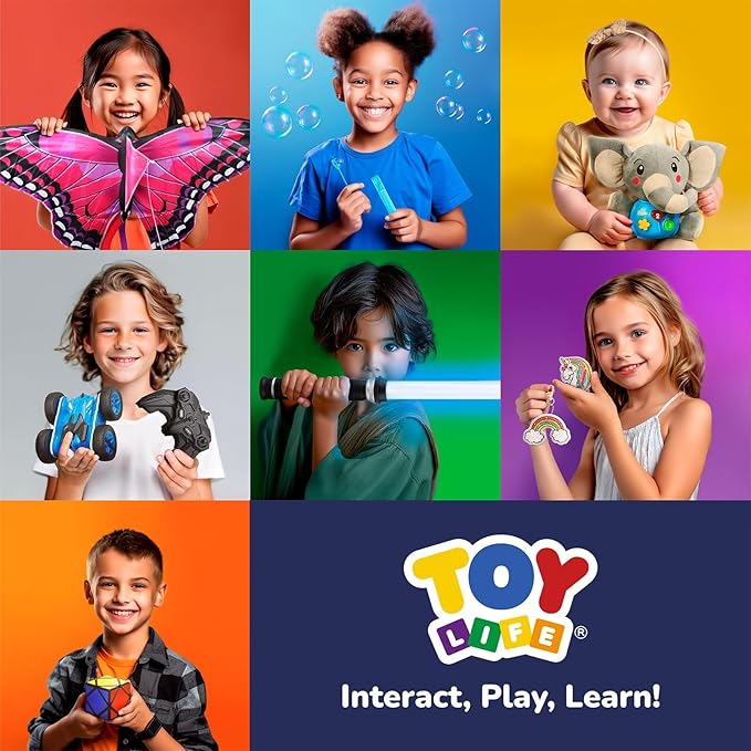 TOY Life Wooden Puzzles for Toddlers 2-4, Montessori Toys for 1 2 3 Year Old Boys Girls, Animals Puzzles Educational Learning Toys 2 Year Old, Christmas Stocking Stuffer for Kids Ages 1-3 2-4