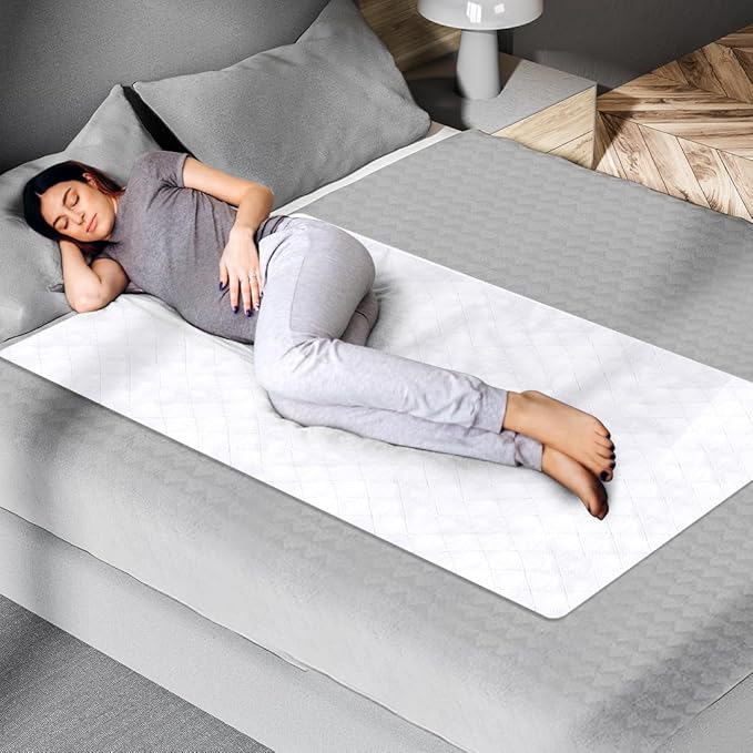 Epica Premium Ultra Plus Waterproof Sheet Protector Bed Pad, Under-pad, Quilted, Waterproof, and Washable, 34" x 52" for Children or Adults with Incontinence 34”x 52” (500 Washes ) Pack of 1