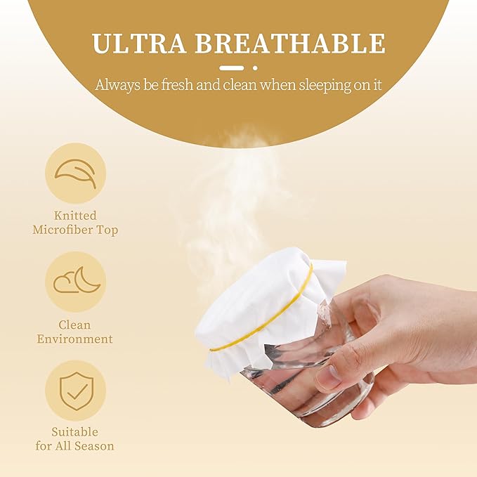 Safe and Sound Waterproof Mattress Protector, Twin XL Size Premium Mattress Cover, Noiseless Breathable Soft, Fitted Deep Pocket 8-18 Inch Bed Cover, Machine Washable