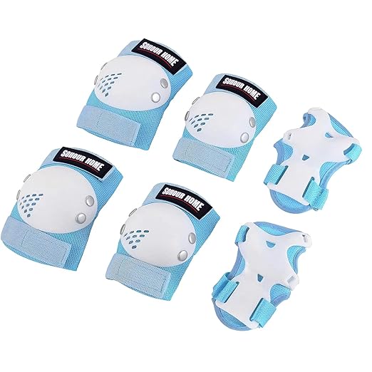 Kids/Youth Knee Pads Elbow Pads Wrist Guards 3 in1Protective Set, for 3-15 Years Child Roller Skates, Cycling, Inline Skating, Skateboard, BMX Bike, Balance Bike, Scooter Riding Sports