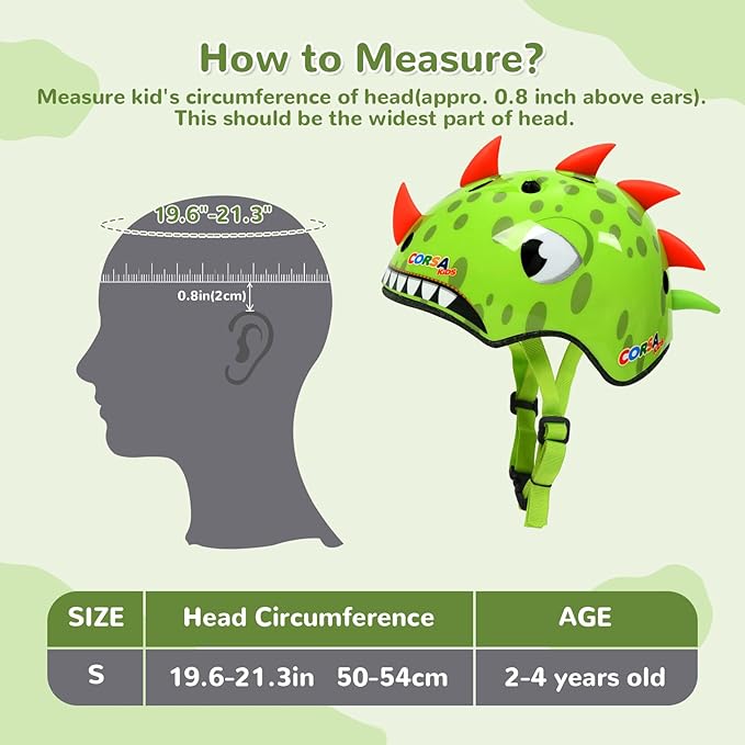 Toddler Helmets 2-4 Years, Lightweight Kids Bike Helmet for Year Boys Girls Multi-Sport Protection with 11 Vents, Child Toddler Bike Helmet for Bicycle Skateboard Scooter Roller