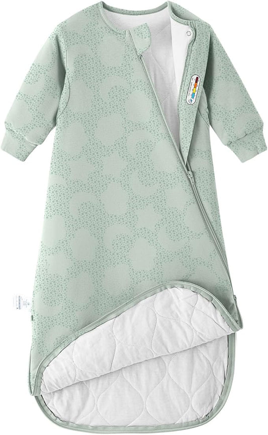 kaiya baby Unisex Sleeping Bag for Babies and Toddlers 2.5 Tog Sleep Sack, Long Sleeve Sleep Sack, Wearable Blanket Baby