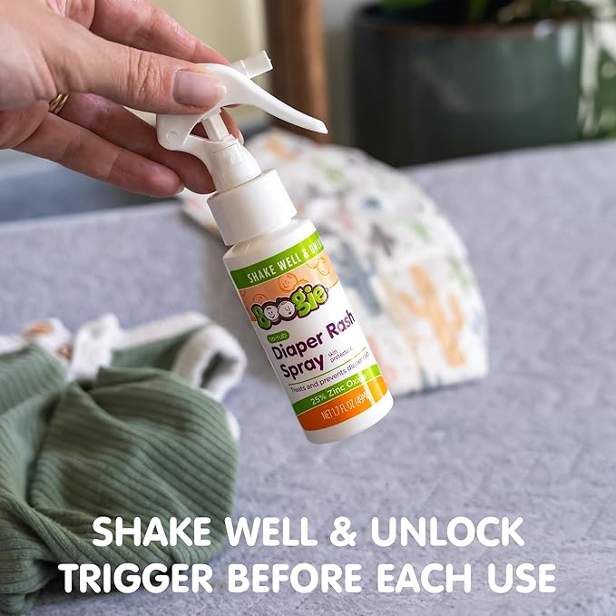 Boogie Diaper Rash Cream Spray - PARENT (1.7 Fl Oz (Pack of 3))