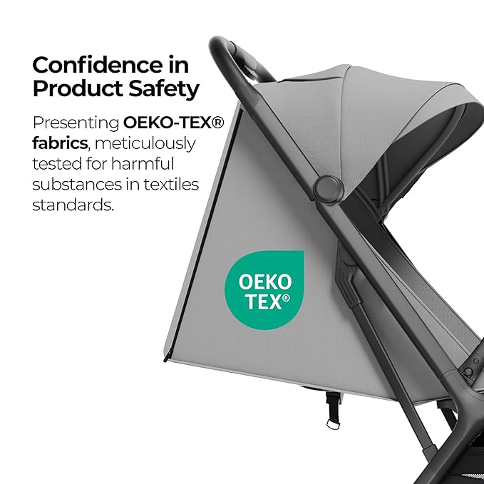 MAMA & BABY Packa Compact Travel Stroller – Lightweight, One-Hand Auto Folding, Portable & Lie-Flat Baby Stroller, Newborns and Toddlers Stroller with UPF 50+ Canopy & Mesh Ventilation