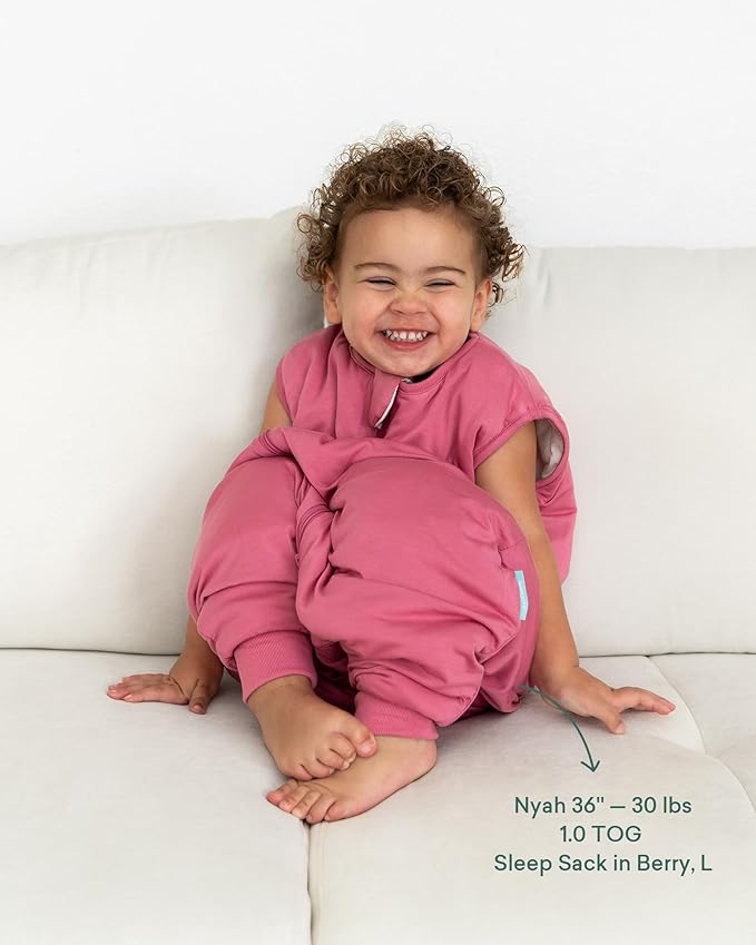 PurComfy Supersoft Toddler Sleep Sack with Feet 1.0 TOG Premium Bamboo Viscose Sleep Bag Walker with Legs 12-18-24-2t-4t-5t