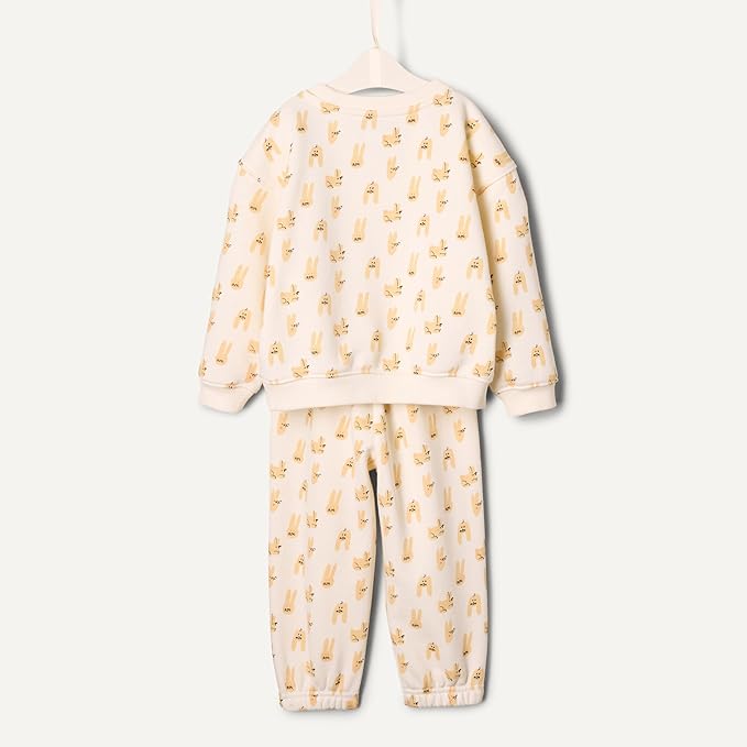 Amazon Essentials x Sofia Grainge Toddlers and Baby Boys' Sweatshirt and Sweatpant Set