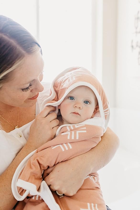 Copper Pearl Premium Knit Hooded Bath Towel Mesa