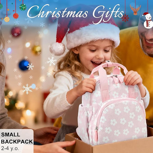 Bluboon Toddler Backpack for Girls Boys 2-4 Cute 12" Preschool Kindergarten Backpacks Kids Daycare Bags School Trave, toddler girl gifts, toddler girl christmas gifts, 3 Year Old Girl Gifts