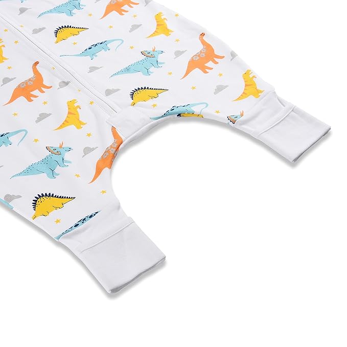Mama Cheetah Toddler Sleep Sack with Feet 2T, 1.0 TOG Organic Cotton Baby Wearable Blankets with Legs, Baby Sleeping Bag for Walkers, Early Walker Medium