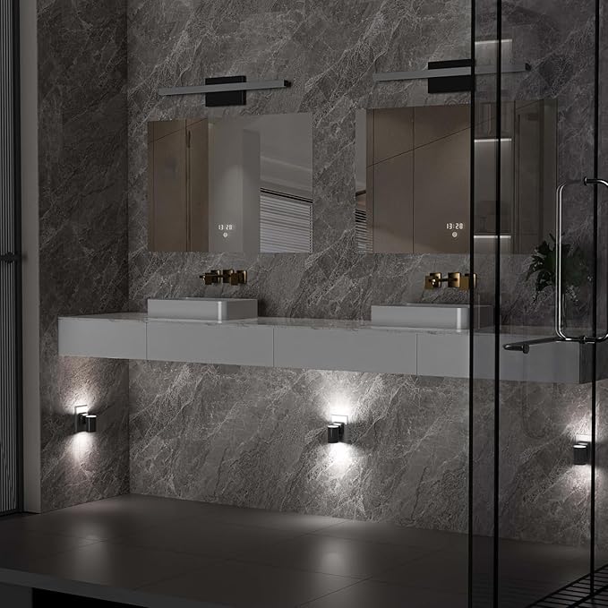 NOVELUX ETL Certified 5700K Night Light, Modern Nightlights Plug in Wall, Dusk to Dawn Sensor LED Night Light, Cool White, Adjustable Brightness, Bathroom Nightlight for Hallway, Stairway, 8 Pack