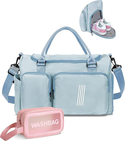 Elilier Teen Girl Gifts Trendy Stuff, Personalized Gifts, Initial Travel Duffle Bag, Personalized Weekender Bag,Monogram Overnight Bag, Trendy Stuff Gifts for Girls Friend Birthday Gift