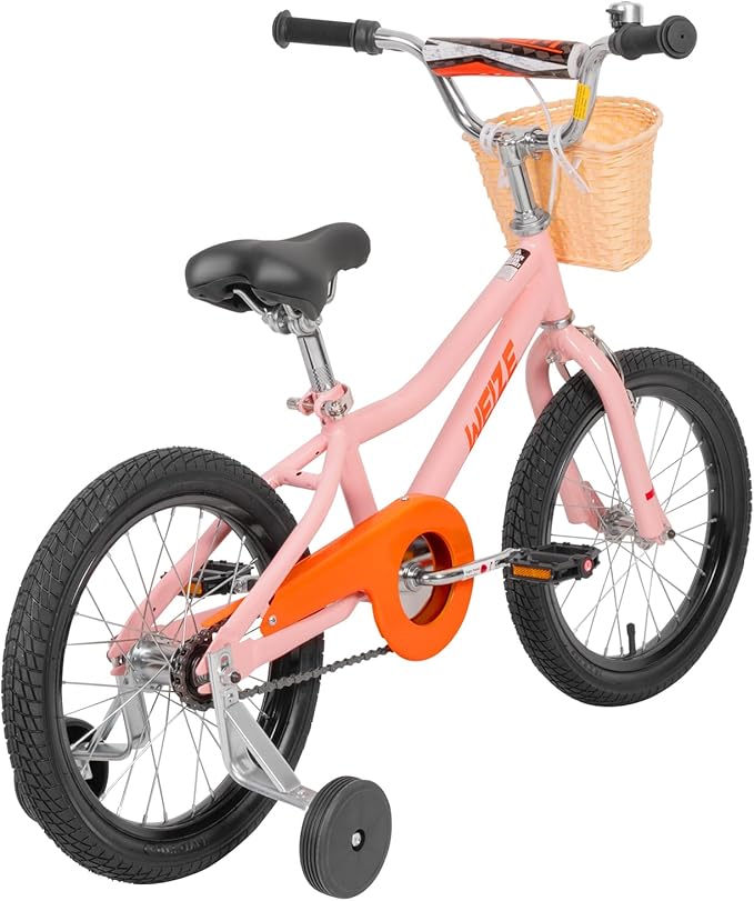 WEIZE Kids Bike, 16 20 Inch Children Bicycle for Boys & Girls Ages 4-12 Years Old, Rider Height 41-62 Inch, Adjustable Seat & Handlebars, Coaster Brake, Multiple Color Options