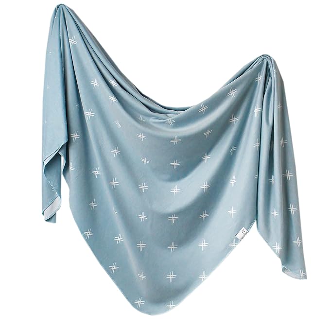 Copper Pearl Baby Swaddle Blanket - Premium Knit Baby Blanket, Large Soft Stretchy Receiving Blankets for Baby Boy and Girl, Swaddles for Newborn, Infant, and Toddler (Hayden)