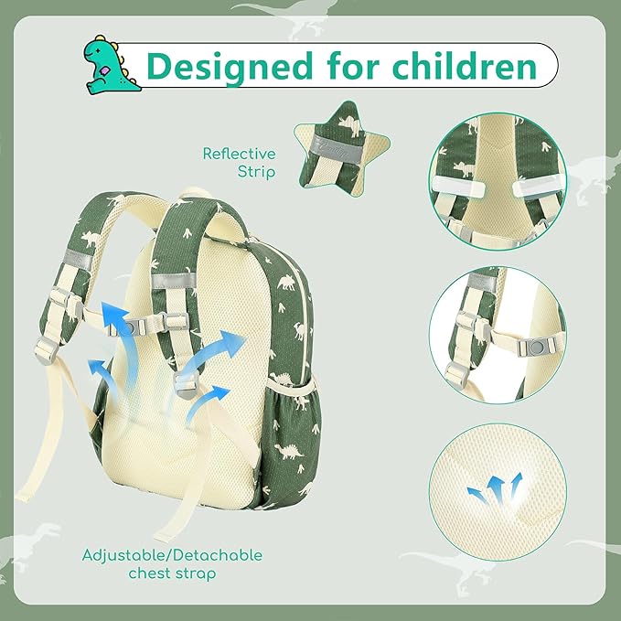 CAMTOP Kids Backpack Preschool Kindergarten Bookbag Toddler School Bag for Boys and Girls | Preschool, Kindergarten, Bookbag, Toddler