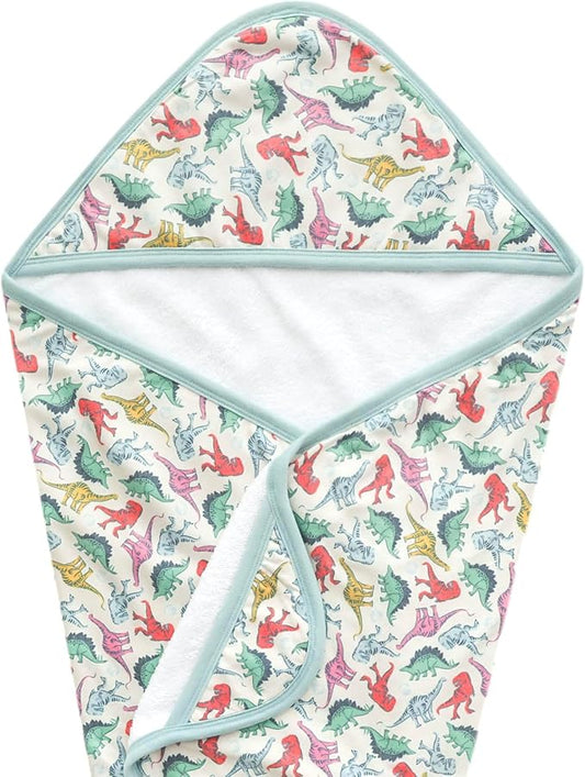 Copper Pearl Hooded Bath Towels Premium Knit/Terry Cloth Baby Towels with Hood, Pockets, and Cool Designs - Great to Gift and Make Bath Time Fun - Baby Bath Towel, Dinosaurs of Jurassic Park