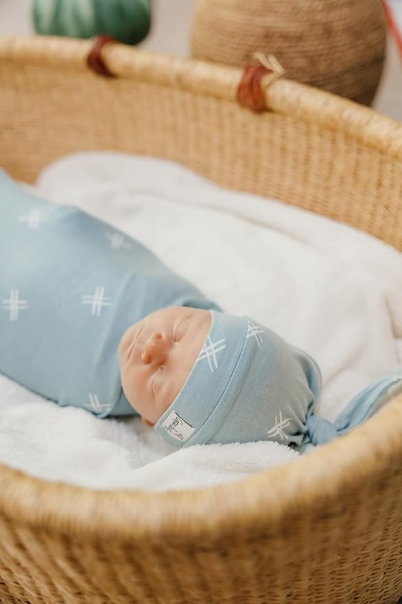 Copper Pearl Baby Swaddle Blanket - Premium Knit Baby Blanket, Large Soft Stretchy Receiving Blankets for Baby Boy and Girl, Swaddles for Newborn, Infant, and Toddler (Hayden)