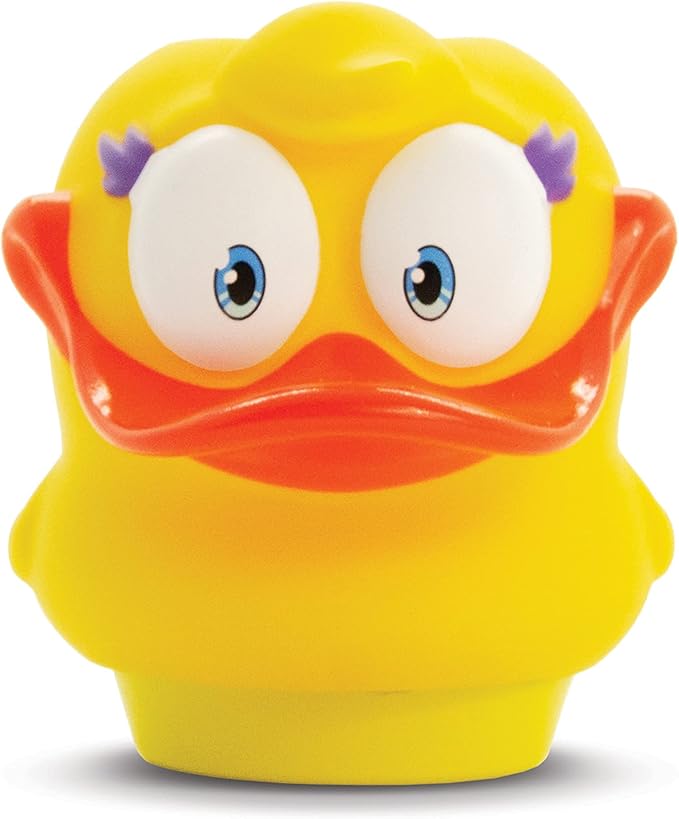 Suddy Buddy® Bubble Bath Toy, Kids Ages 3+, Boys and Girls, Safe & Clean, Collect All Four. Includes: 1 Character Bubble soap Dispenser, 1 Trading Card, and 3 Super Bubble Drops. Duck