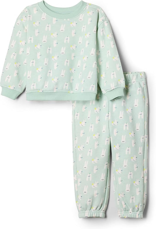 Amazon Essentials x Sofia Grainge Toddlers and Baby Boys' Sweatshirt and Sweatpant Set