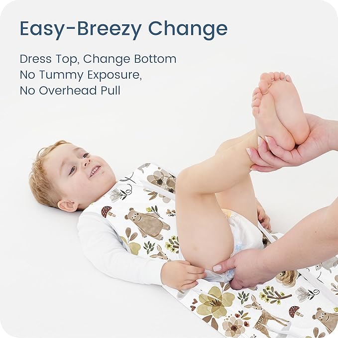 Toddler Sleep Sacks 2T-3T-4T, 0.5 TOG Light Summer Wearable Blankets, Extra Long XL Sleeping Bags, 2 Pack