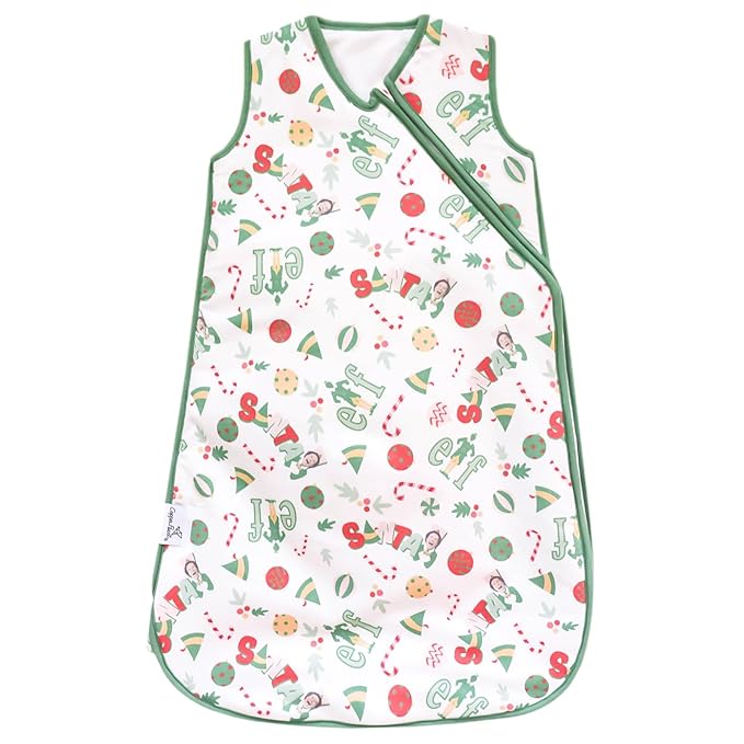 Copper Pearl Sleep Sack: Warm and Cozy Baby Bag in a Variety of Trendy Designs, Safe Alternative to Blankets, Sleeveless Baby Sleep Sack Swaddle Sizes Newborn to 24 Months - Elf