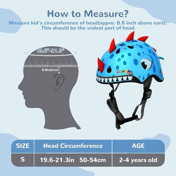 Toddler Helmets 2-4 Years, Lightweight Kids Bike Helmet for Year Boys Girls Multi-Sport Protection with 11 Vents, Child Toddler Bike Helmet for Bicycle Skateboard Scooter Roller