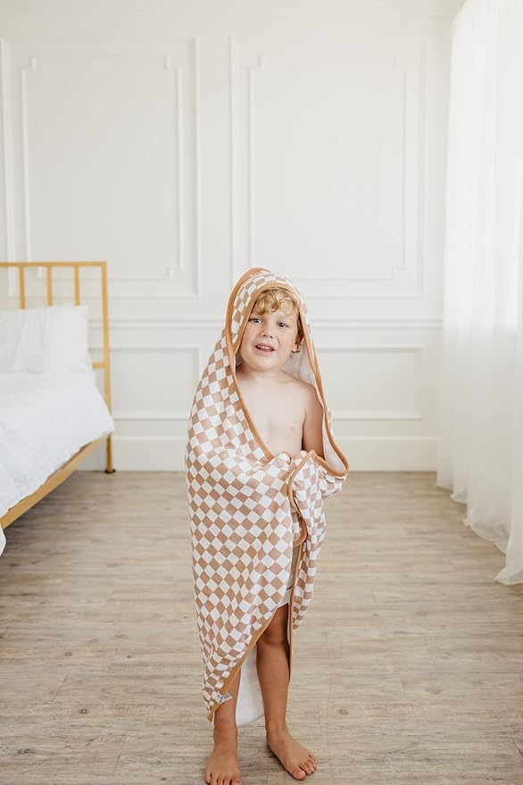 Copper Pearl Hooded Bath Towels Premium Knit/Terry Cloth Baby Towels with Hood, Pockets, and Cool Designs - Great to Gift and Make Bath Time Fun - Baby Bath Towel, Rad