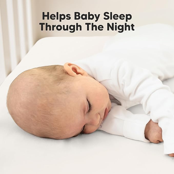 2-Pack Waterproof Crib Sheets for Girl, Boy - Organic Cotton 52X28 Fitted Crib Sheets Neutral,Crib Mattress Protector Sheets,Soft Toddler Bed Sheets,Washable Infant Fitted Baby Crib Sheets(Soft White)