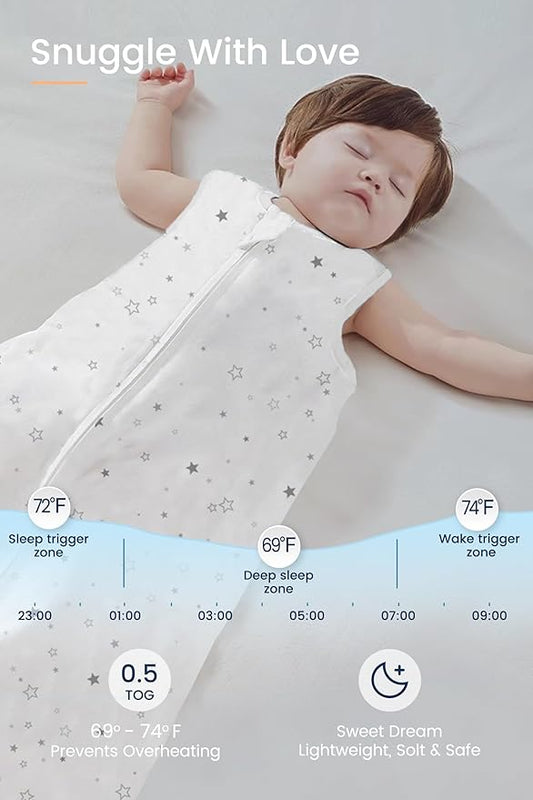 TotAha Toddler Sleep Sack 1.0 TOG for 2T-3T-4T, Premium Winter Extra Large Sleeping Sacks,Quilted Wearable Blanket Baby Sleep Bag with 2-Way Safe Zippers for Girl Boy