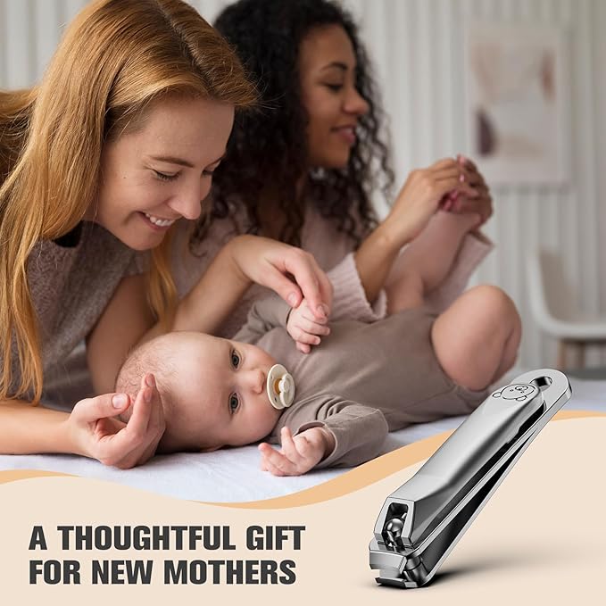 FERYES Kids Nail Clippers - Small Jaw Precise Baby Nail Trimmer Fingernail Clippers for Toddler, Child, Infant - Safe & Precise Nail Grooming Tool for Baby
