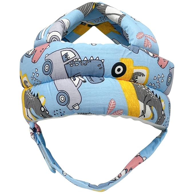Baby Head Protector Baby Helmet for Crawling Walking, No Bumps Safety Head Adjustable Protective Cap for Walking, Playing (Style 3)