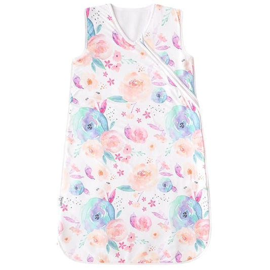 Copper Pearl Sleep Sack: Warm and Cozy Baby Bag in a Variety of Trendy Designs, Safe Alternative to Blankets, Sleeveless Baby Sleep Sack Swaddle Sizes Newborn to 24 Months - Bloom
