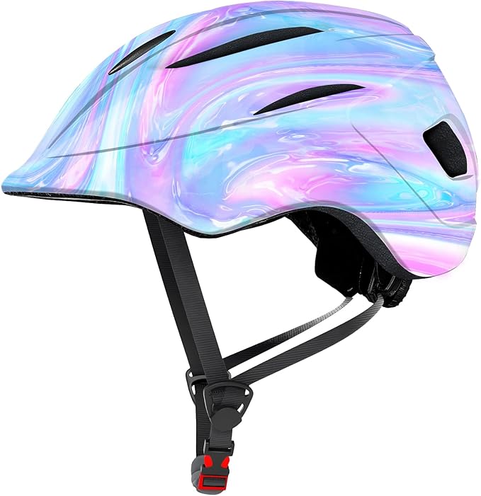 Adjustable Gradient Color Bike Baby/Toddler Helmet 2-4 Years,Safety Lightweight Kids Helmets Ages 1-3-5-8 for Girls Boys,Multi-Sport Infant Helmet for Skating Cycling Scooter