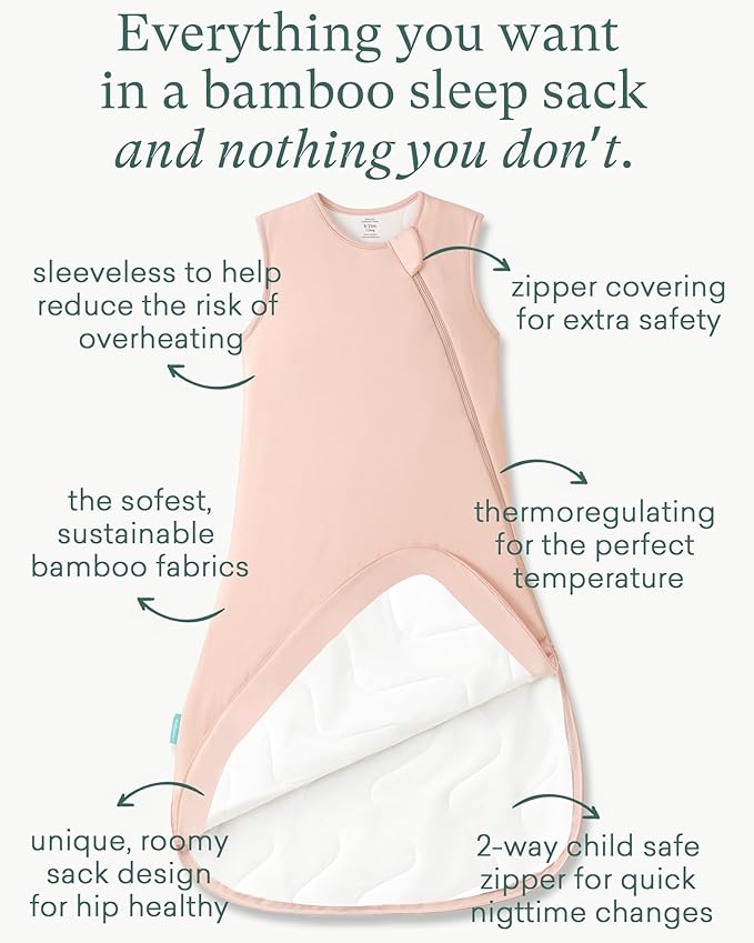 PurComfy Extra-Long Toddler Sleep Sack, Premium Bamboo Viscose Warm Sleeping Bag Supersoft 1.0 TOG Wearable Blanket 3T-4T-5T
