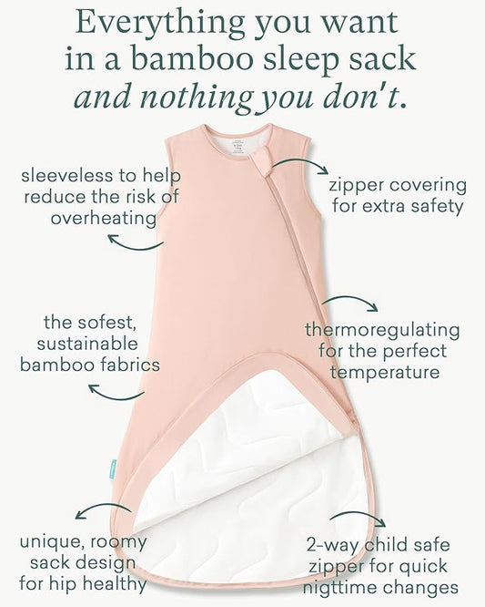 PurComfy Extra-Long Toddler Sleep Sack, Premium Bamboo Viscose Warm Sleeping Bag Supersoft 1.0 TOG Wearable Blanket 3T-4T-5T