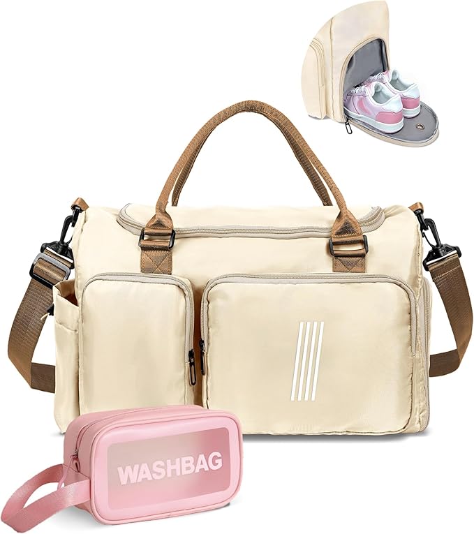 Elilier Travel Bag, Birthday Gifts, Duffel Bag, Personalized Weekender Bag, Monogram Overnight Bag Gift for women,Birthday Gifts Personalized Gifts Bridesmaid Gifts