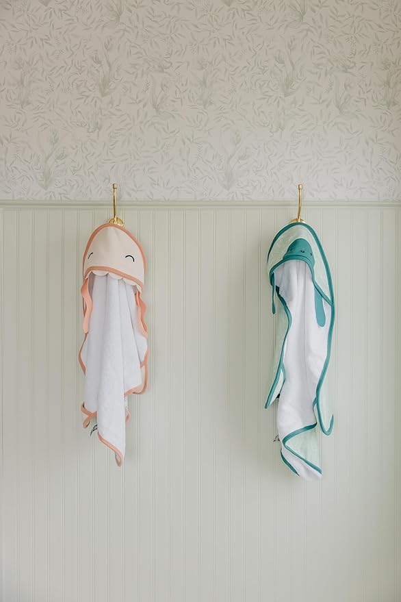 Copper Pearl Hooded Bath Towels Premium Knit/Terry Cloth Baby Towels with Hood, Pockets, and Cool Designs - Great to Gift and Make Bath Time Fun - Baby Bath Towel, Wade