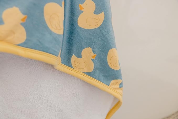 Copper Pearl Hooded Bath Towels Premium Knit/Terry Cloth Baby Towels with Hood, Pockets, and Cool Designs - Great to Gift and Make Bath Time Fun - Baby Bath Towel, Ducky