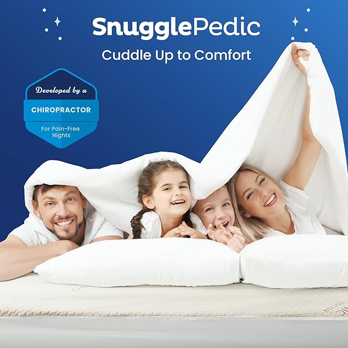 Memory Foam Mattress Protector – Organic Cotton with Eco-Friendly Greenshield Water Resistance – Kool-Flow Breathable Stretch Fabric – All USA Made – Best for Plush Beds – Full