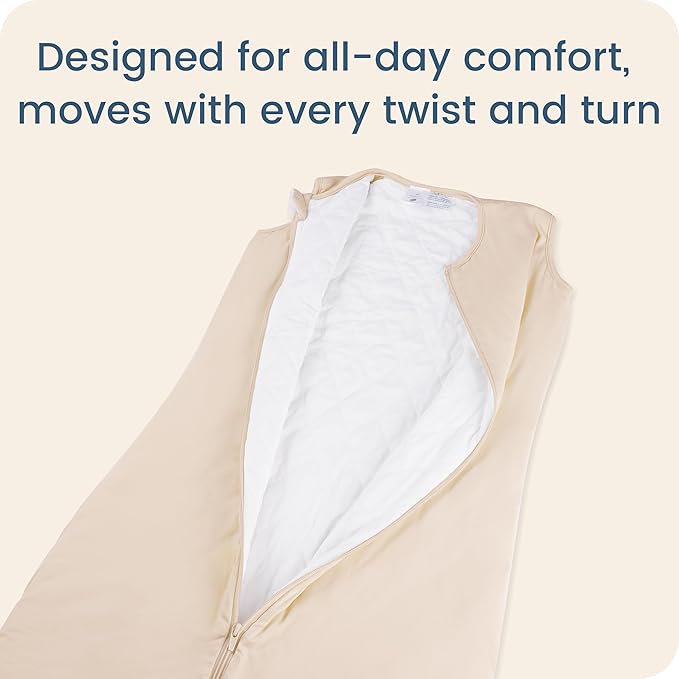 Toddler Sleep Sack with Feet, 1.0 TOG Baby Sleeping Bag with Legs, Oversized Wearable Blanket for 2T, 3T, 4T Walkers