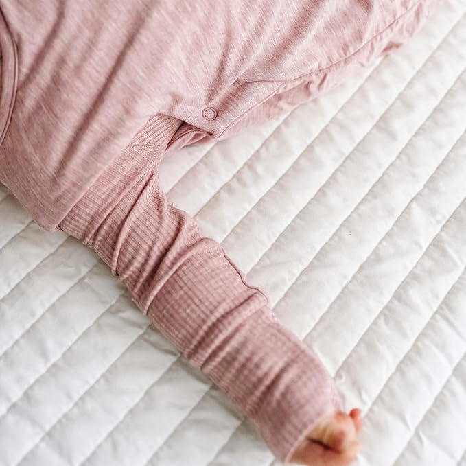 Little Sleepies Lightweight Baby Sleep Sack 0.5 TOG, Soft Viscose from Bamboo Sleep Sack, Newborn Essentials, 2-Way Zipper