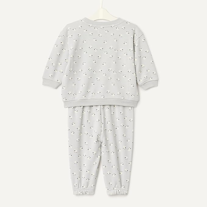 Amazon Essentials x Sofia Grainge Toddlers and Baby Boys' Sweatshirt and Sweatpant Set