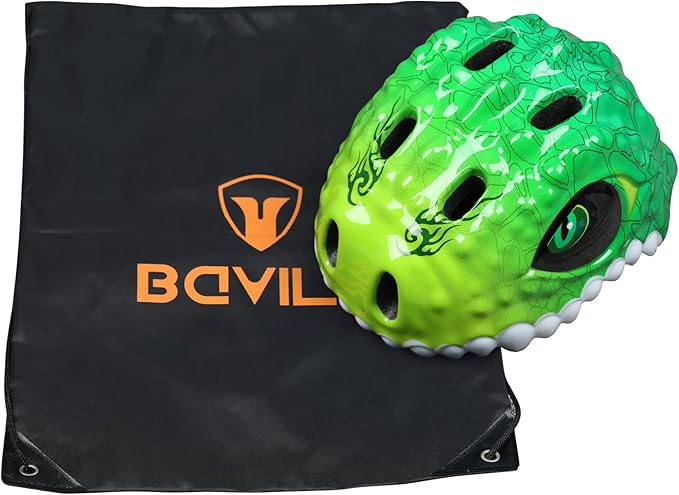 Toddler Kids Bike Helmet,3D Dinosaur Helmets for Boys Girls Infant/Baby to Children 1/2/3/4/5/6/7/8 Years Old Lightweight Adjustable Multi-Sports Bicycle Scooter Skateboard Skating Cycling