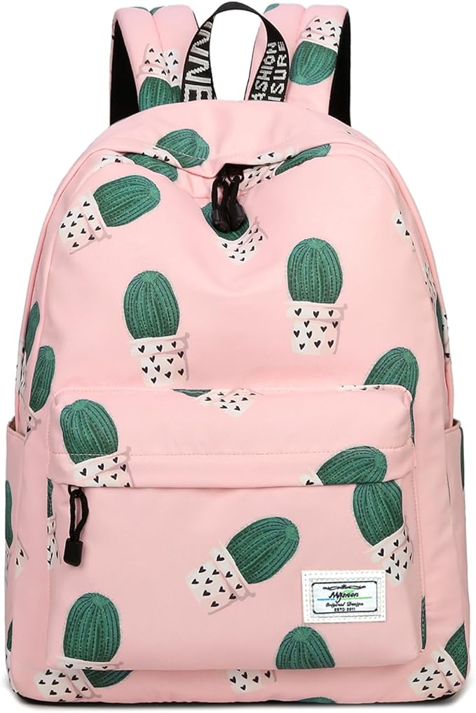 mygreen Kids Backpack, Kawaii Girls Backpack for School