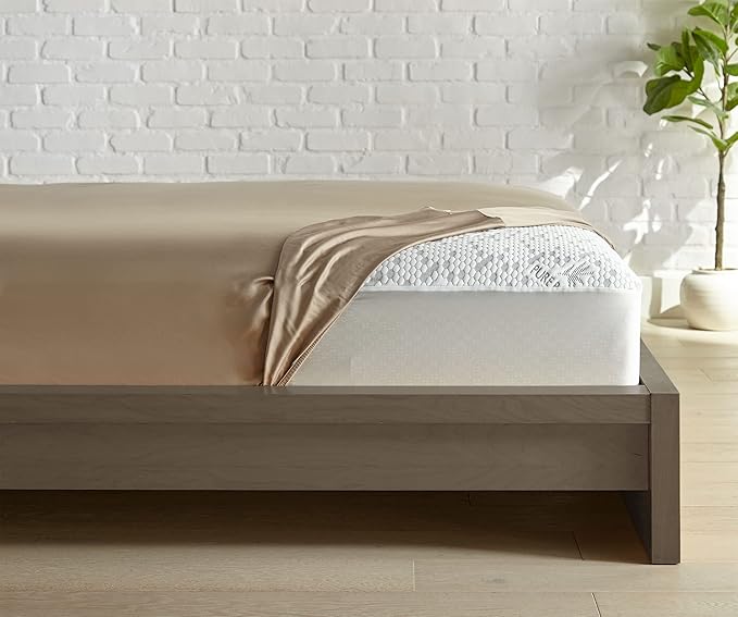 California King Mattress Protector by PURE BAMBOO, Waterproof, Charcoal Fiber- Viscose Derived from Bamboo Charcoal Fiber, Mattress Cover Protects Against Moisture, Spills, Stains (California King)